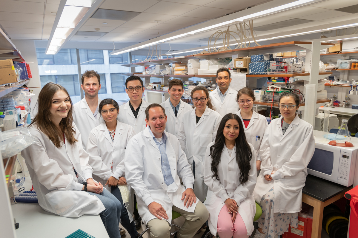 Lab bench photo